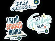 Say curious. I read banned books. Let Freedom Read. WCCLS.