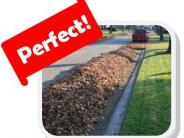 Perfect windrow