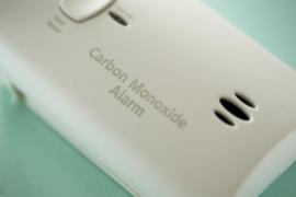 Picture of a carbon monoxide alarm