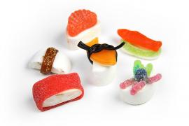 Photo example of candy sushi.