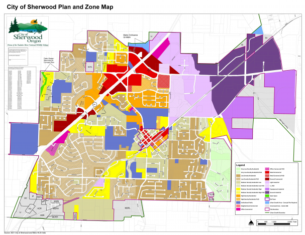 Sherwood Zoning Map 04.19.2021