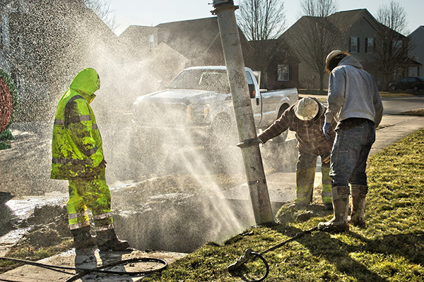 Waterline emergency