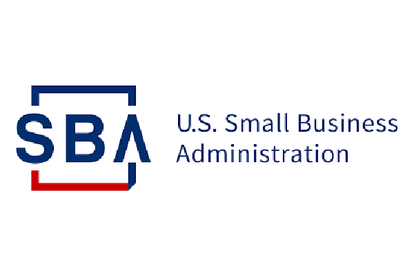 SBA logo with "U.S. Small Business Administration" text in blue and red.