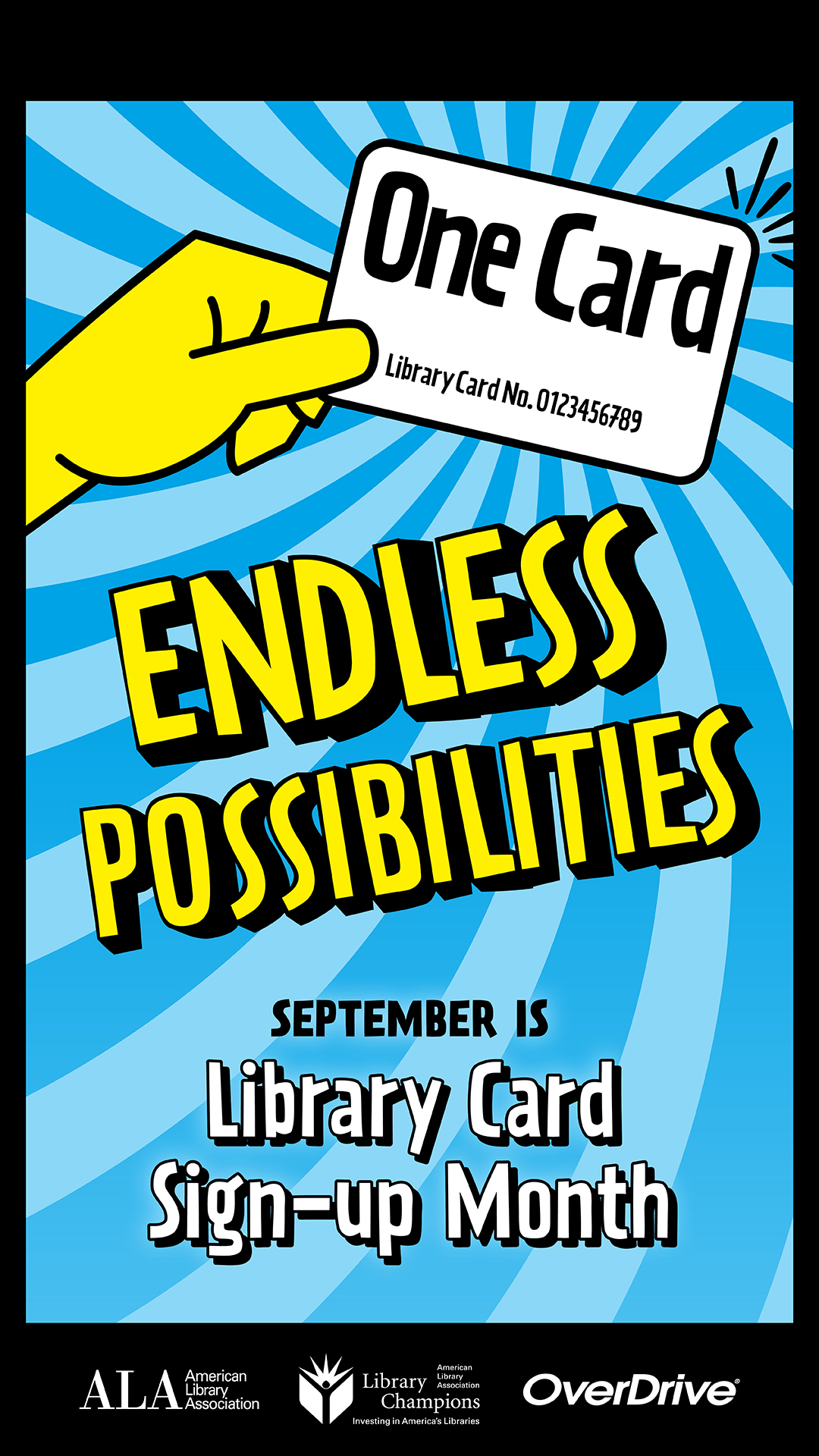 Library Card Sign Up Month 2025