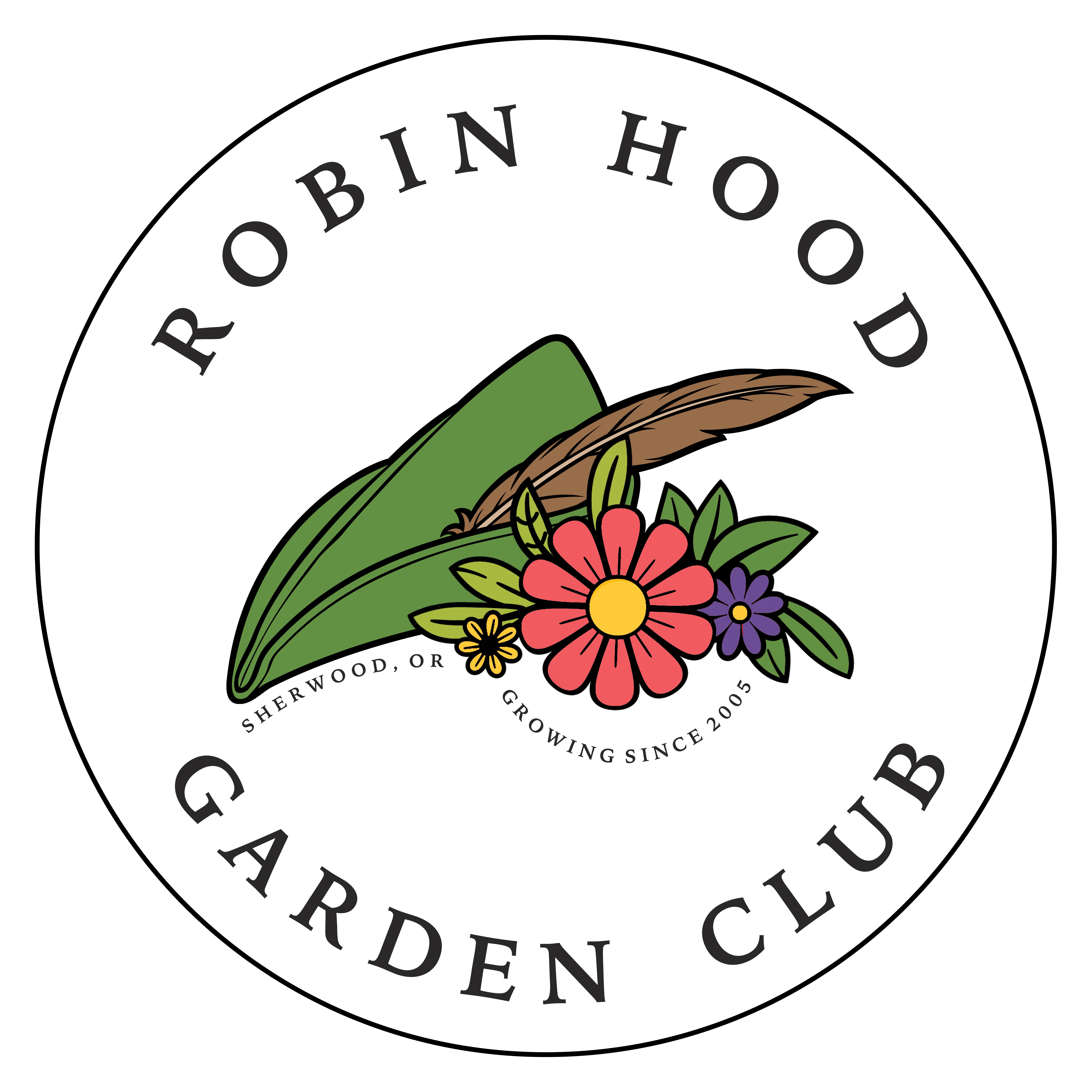 Circular logo with text 